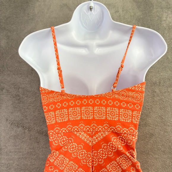 Robin Piccone 6 Swimsuit Isla Plunge One Piece Body Shaping Terracotta NWOT - Picture 10 of 12